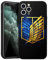 Anime Phone Case for iPhone 11 6.1 Inch(2019), Soft Liquid Silicone Gel Rubber Full Body Protection Shockproof Cover Case, Cartoon Manga AOT 01