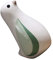 IMIKEYA Vogelverzierung Keramische Vogelfiguren Porzellan Statue: Indoor Outdoor Bird Sculptures Dekorative Tischplatte Figur für Garten Outdoor Rasen Hinterhof Dekoration