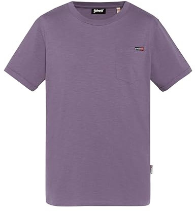 Schott NYC Tskea1 Maglietta, Lilla, XL Uomo