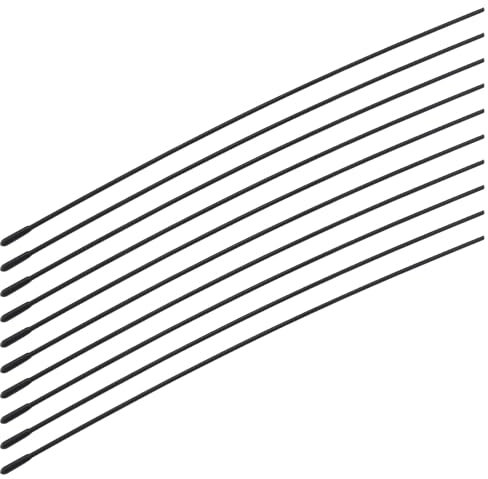 VGOL 10 Stück Antennenrohr für Empfänger Antennenschutzeffekt Isolationseffekt mit Kappe Kunststoffrohr Passend für Ferngesteuerte Autos FPV-Drohnen Quadrocopter Boote Flugzeuge RC-Modellautos