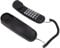 Téléphone Filaire Montable au Mur, Son Clair, Volume Réglable, Multifonction, adapté au Bureau de L'hôtel à Domicile (Black)