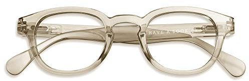HAVE A LOOK – Blaulichtfilter Brille – TypeC Grün – Qualitativ Hochwertig – Leicht Brille mit Blaulichtfilter – Flexibügel - Blaulichtfilter Brille Herren & Blaulichtfilter Brille Damen