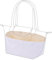 DGAZ Leichter Handtaschen Organizer, Seide und Dupont Papier Innentaschen für Longchamp Le Pliage Original L Lange Griffe/Le Pliage Energy L Lange Griffe Tote Schultertaschen Umhängetasche (Craie)