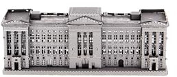 Metal Zone Buckingham Palace 3D-Puzzle aus Metall, Buckingham Palace, Architektur, 3D-Metallpuzzle für Erwachsene, 9,8 x 3,5 x 3,8 cm
