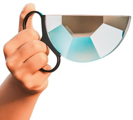 Handheld Halbrund Kaleidoskop Spezialeffekte Kamera Glasfilter SLR Prisma Optisches Fotozubehör T5Y3 Kamera