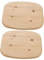 Supvox Unfertige Drift Board Decks 2 Stück Skateboard-Decks Aus Natürlichem Ahorn für Bastelprojekte