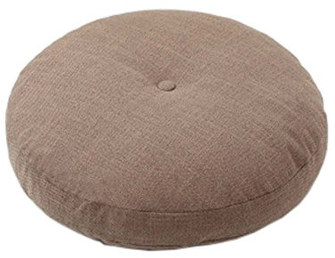 FANCYPUMPKIN Japanische Tatami Boden Kissen Kissen Sitzkissen Abnehmbare Yoga Kissen, Khaki
