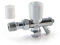 SWEET HOUSE 15mm ANGLED LOCKSHIELD RADIATOR VALVE 15mm ANGLED LOCKSHIELD DRAIN OFF VALVE