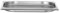HENDI Gastronormbehälter, Temperaturbeständig von -40° bis 300°C, Heissluftöfen-Kühl- und Tiefkühlschränken-Chafing Dishes-Bain Marie, 1L, GN 1/2, 325x265x(H) 20mm, Edelstahl