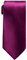 Trimming Shop Skinny Neck Tie 5cm Solid Colour Slim Ties Soft Polyester for Formal Wear Skinny Tie Unisex Classic Formal Necktie for Wedding, Prom, Celebration, Party & Business Meeting - Plum