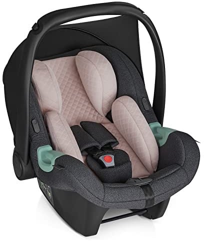 ABC Design Baby Autositz Tulip Diamond Edition – Babyschale für Gruppe 0+ i-Size bis 13 KG – Verstellbare Kopfstütze – Seitenaufprallschutz & 3-Punkt-Gurtsystem – Farbe: bubble
