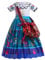 Sincere Party Mädchen Mirabel Kleid mit Tasche Encanto Prinzessin Kostüm für Mädchen 3T-4T/110