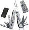 Multitool Geschenke für Männer, Multitool Werkzeug für Valentinstag, Edelstahl Multifunktionswerkzeug Messer Folding Multiwerkzeug, Multifunktionszange mit Aufbewahrungstasche