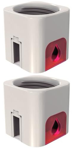 ABOOFAN 2stücke Automatischer Wasserstandregler Für Aquarien Kompakter Wasserauffüller Für Fischbecken Geräuschreduzierung Präzise Steuerung Langlebiges Material Rot