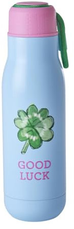 RICE - Edelstahl-Trinkflasche mit Good Luck Print – 12 Stunden heiß/24 Stunden kalt – 500 ml