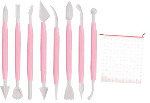 DHWEKU 8 pz Stampini per Biscotti Attrezzi Pasta per Decorare la Torta Fondente per Dolci da Forno Decorazione Attrezzi per glassare per Zucchero Artigianale per tuffatori Fiocco Set Cutter