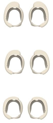 Umvowuxa replacement earbuds are compatible with Bose QuietComfort Ultra Earbuds Bluetooth headsets,Slip Silicone Wingtip Eartip Accessories (3Pairs/Off White)