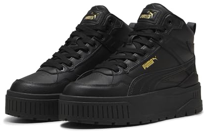 Puma Damen Karmen Ii Idol Mid ShoesPUMA Damen Karmen II Idol Mid Schuhe, White-Mauve Mist-Feather Gray, Größe 40