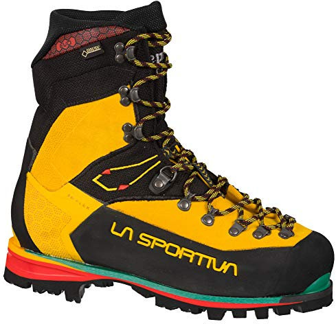 LA SPORTIVA Nepal Evo GTX Gelb-Schwarz - Gore-Tex Technischer atmungsaktiver Leder Bergschuh, Größe EU 42 - Farbe Yell