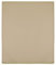 vidaXL 2X Spannbettlaken Spannbetttuch Bettwäsche Betttuch Bettlaken Spannlaken Laken Spannleintuch Jersey Taupe 90x200cm Baumwolle