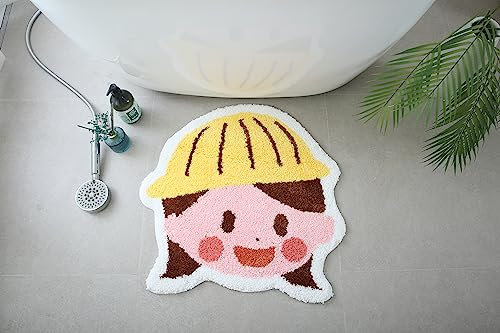 Little Girl's Room Area Rug Anti-Rutsch Badezimmer Matten Schlafzimmer Fußmatten Badematte Kleiner Teppich Kinderzimmer Dekor