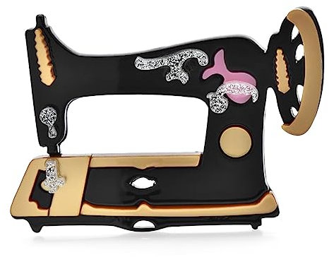 1 Stück Nähmaschine Broschen für Frauen Unisex Schöne Herstellung Kleidung Maschine Party Lässige Brosche Pin-Standard