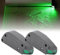 Junerain Staubsauger Staubanzeige LED Lampe grünes Licht zum Reinigen von Staub Tierhaaren Staubbeleuchter for Zuhause Tierhandlung Reinigungszubehör