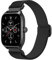 Astorgos Bracelet Élastique en Nylon Compatible avec Amazfit Active/Active 2/GTS 1/2/2 Mini/2e/3/4/4 Mini/Bip 3/3 Pro/Bip U/U Pro/GTR Mini/42mm, 20mm Bracelet en Tissu pour Femmes Hommes, Noir