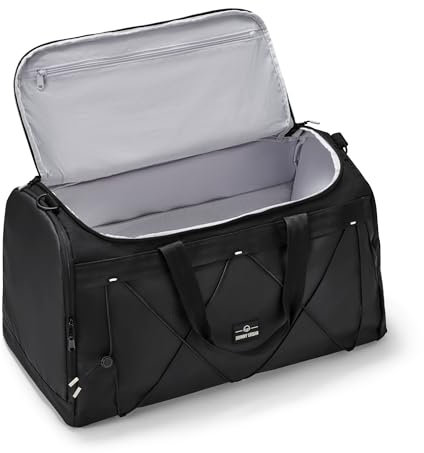 Johnny Urban Sporttasche Herren & Damen Schwarz - Shawn Large - Große 2 in 1 Tasche mit Rucksackfunktion für Reise Fitness Urlaub - Multifunktionale Gym Bag mit Schuhfach - Wasserabweisend