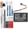 CELLONIC, battery sat nav compatible with TomTom Go 510 (2013), Go 520 (2016), Go 500 (1100mAh, 3.7V) + Tool-kit 17pcs Replacement battery AHA11110004, P5, P6