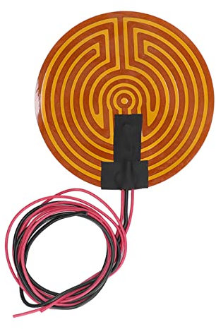 Nutriess Polyimide Heater Plate 120W 12V Flexible Heating Film Round Shape 3D Printer Hot Bed Accessories