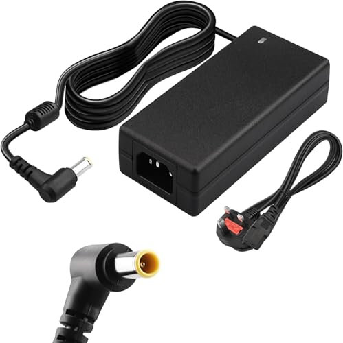 14V 4A Power Supply Charger Compatible for Samsung Monitor S27D390H S27F350FHU S24B150BL S24D390HL C27F390FHU S22D300HY C24F396FHU SyncMaster LCD/TFT 770 76 00V 00V Power Adapter Charger