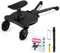 BugyKido Buggy Board, Universal Buggy Board with Seat for Children, Baby Kiddy Board, Stroller Accessory from 2-6 Years (25 kg), for Over 99% of Baby Carriages,