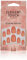Polished Colour 24 Nails With Glue Oval Glowing Apricot