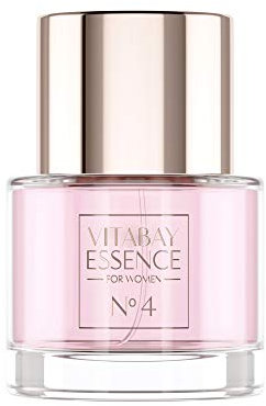 Vitabay Essence for Women No.4 - Eau de Parfum für Damen 50ml - Feminines Parfüm Damen mit 10% Parfümöl - Women's Fragrances Parfüm Frauen Damen Parfum - Damendüfte Damen Parfüm - Damen Eau de Parfum
