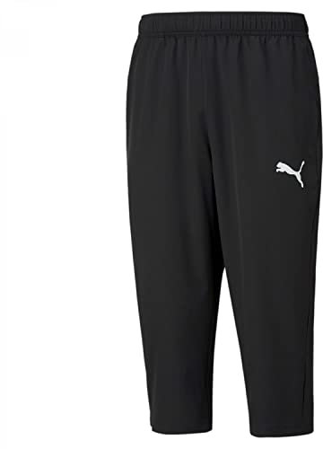 Puma Herren Active Woven 3/4 Pants Jogginghose, Black, XXL