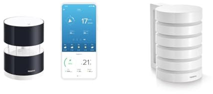 Netatmo Wireless Anemometer with wind speed and direction sensor – Wind Gauge for Netatmo Weather & Functional protective housing for the smart weather station, protection for the outdoor