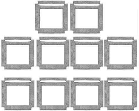 10PCS Mops Cloths ，compatible For Xiaomi HUTT W66 Electric Window Cleaner Robot Window Washer Spare Parts Kit Mops Replacements