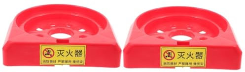 Angoily 2stücke Fire Extinguisher Base Stabiler Für Feuerlöscher Für Und Zuhause Und Praktisch Für Pulverlöscher