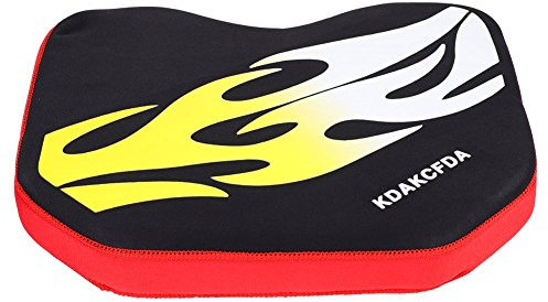Alomejor Sitzkissen, tragbar, rutschfest, für Kajak, Kanu, Angeln, ergonomisches Sitzpolster für Outdoor, Camping, Angeln (Orange)
