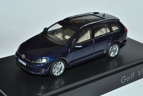 Herpa Volkwagen Golf VII 7 Variant Kombi Nacht Blau Metallic Ab 2012 1/43 Modell Auto