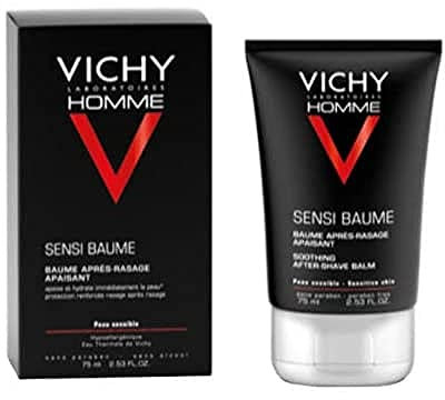 Vichy Homme Sensi-Baume Ca After Shave Balm for Sensitive Skin 75ml