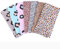 U/A 7 Stück Neueste Leopard Muster Baumwollstoff Meterware Stoffpaket Nähen Quilten Stoffe Patchwork Stoffe Paket 50 * 50