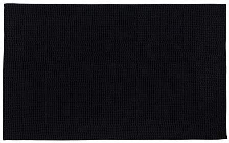 Gözze - Anti-Rutsch-Badematte, Superweich, 100% Mikrofaser, 70 x 120 cm - Graphit