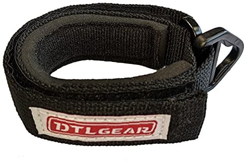 DTLgear Padded Floating Wrist Strap - Black