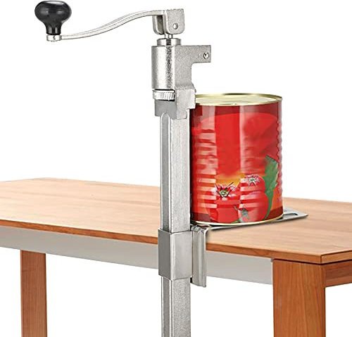 Ejoyous Abrelatas, Servicio Pesado Abridor De Latas Manual Abrelatas Resistente Gran Tamaño para Bares para Hoteles para Fábricas De Alimentos para Restaurantes para Barcos