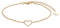XENOX® LOVE STORY Armband - Damen Armband aus hochwertigem 925/- Sterlingsilber mit Herz-Anhänger | XS1757G
