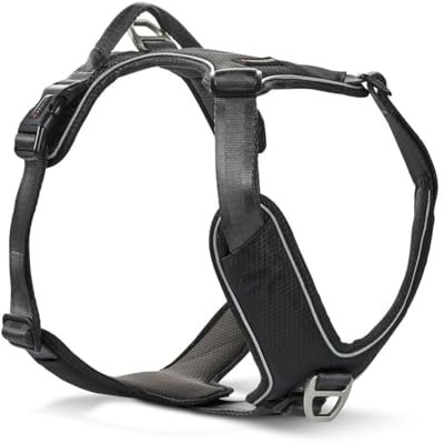 Wolters Geschirr Active Pro Comfort, Größe:55-65 cm, Farbe:schwarz/anthrazit
