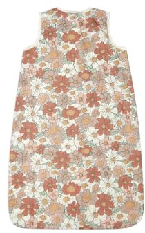 Jollein Baby Boys, Baby Girls, Unisex Baby Musselin Sommerschlafsack, Blossom, 70 cm