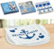 KAMACA 80 Stück Servietten Papierservietten 33x33 cm 3-lagig Weiß Motivservietten stilvolle Tischdekoration Feier Fest Party Geburtstag Partyzubehör (80 Servietten Maritim)